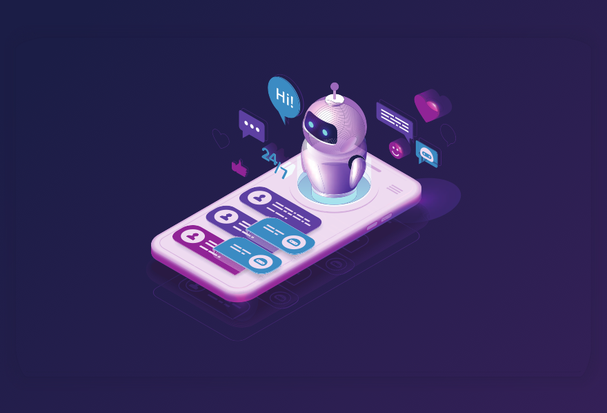 Chatbot, order page and control panel